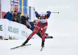 08.01.2016, Cortina-Toblach, Italy (ITA): Petter Northug (NOR) - FIS world cup cross-country, tour de ski, 10km men, Cortina-Toblach (ITA). www.nordicfocus.com. © Felgenhauer/NordicFocus. Every downloaded picture is fee-liable.