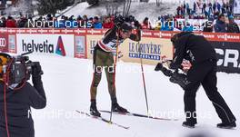 08.01.2016, Cortina-Toblach, Italy (ITA): Andreas Katz (GER) - FIS world cup cross-country, tour de ski, 10km men, Cortina-Toblach (ITA). www.nordicfocus.com. © Felgenhauer/NordicFocus. Every downloaded picture is fee-liable.