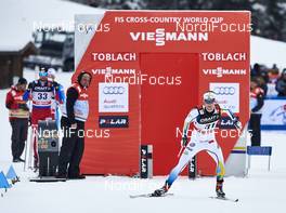08.01.2016, Cortina-Toblach, Italy (ITA): Carl Quicklund (SWE),   - FIS world cup cross-country, tour de ski, 10km men, Cortina-Toblach (ITA). www.nordicfocus.com. © Felgenhauer/NordicFocus. Every downloaded picture is fee-liable.