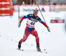 08.01.2016, Cortina-Toblach, Italy (ITA): Hans Christer Holund (NOR) - FIS world cup cross-country, tour de ski, 10km men, Cortina-Toblach (ITA). www.nordicfocus.com. © Felgenhauer/NordicFocus. Every downloaded picture is fee-liable.