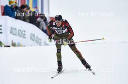 08.01.2016, Cortina-Toblach, Italy (ITA): Lucas Boegl (GER) - FIS world cup cross-country, tour de ski, 10km men, Cortina-Toblach (ITA). www.nordicfocus.com. © Felgenhauer/NordicFocus. Every downloaded picture is fee-liable.