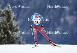 08.01.2016, Cortina-Toblach, Italy (ITA): Polina Kalsina (RUS) - FIS world cup cross-country, tour de ski, 5km women, Cortina-Toblach (ITA). www.nordicfocus.com. © Felgenhauer/NordicFocus. Every downloaded picture is fee-liable.