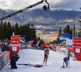 10.01.2016, Val di Fiemme, Italy (ITA): Alpe Cermis finish area   - FIS world cup cross-country, tour de ski, final climb women, Val di Fiemme (ITA). www.nordicfocus.com. © Felgenhauer/NordicFocus. Every downloaded picture is fee-liable.