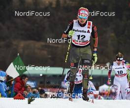 09.01.2016, Val di Fiemme, Italy (ITA): Sandra Ringwald (GER) - FIS world cup cross-country, tour de ski, mass women, Val di Fiemme (ITA). www.nordicfocus.com. © Felgenhauer/NordicFocus. Every downloaded picture is fee-liable.