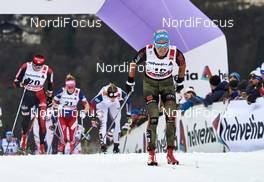 09.01.2016, Val di Fiemme, Italy (ITA): Stefanie Boehler (GER) - FIS world cup cross-country, tour de ski, mass women, Val di Fiemme (ITA). www.nordicfocus.com. © Felgenhauer/NordicFocus. Every downloaded picture is fee-liable.