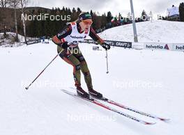 09.01.2016, Val di Fiemme, Italy (ITA): Monique Siegel (GER) - FIS world cup cross-country, tour de ski, mass women, Val di Fiemme (ITA). www.nordicfocus.com. © Felgenhauer/NordicFocus. Every downloaded picture is fee-liable.