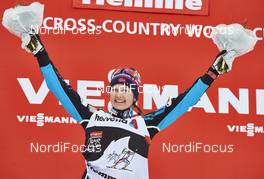 09.01.2016, Val di Fiemme, Italy (ITA): Ingvild Flugstad Oestberg (NOR) - FIS world cup cross-country, tour de ski, mass women, Val di Fiemme (ITA). www.nordicfocus.com. © Felgenhauer/NordicFocus. Every downloaded picture is fee-liable.