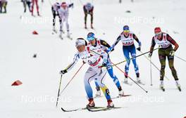 09.01.2016, Val di Fiemme, Italy (ITA): Charlotte Kalla (SWE) - FIS world cup cross-country, tour de ski, mass women, Val di Fiemme (ITA). www.nordicfocus.com. © Felgenhauer/NordicFocus. Every downloaded picture is fee-liable.