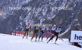 16.01.2016, Planica, Slovenia (SLO): Lucia Anger (GER), Denise Herrmann (GER), Astrid Uhrenholdt Jacobsen (NOR), Tatjana Stiffler (SUI), (l-r)  - FIS world cup cross-country, individual sprint, Planica (SLO). www.nordicfocus.com. © Felgenhauer/NordicFocus. Every downloaded picture is fee-liable.
