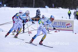 16.01.2016, Planica, Slovenia (SLO): Stina Nilsson (SWE), Hanna Falk (SWE), (l-r)  - FIS world cup cross-country, individual sprint, Planica (SLO). www.nordicfocus.com. © Felgenhauer/NordicFocus. Every downloaded picture is fee-liable.
