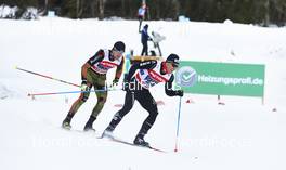 17.01.2016, Planica, Slovenia (SLO): Josef Wenzl (GER), Jovian Hediger (SUI), (l-r)  - FIS world cup cross-country, team sprint, Planica (SLO). www.nordicfocus.com. © Felgenhauer/NordicFocus. Every downloaded picture is fee-liable.