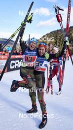 17.01.2016, Planica, Slovenia (SLO): Sandra Ringwald (GER), Hanna Kolb (GER), (l-r)  - FIS world cup cross-country, team sprint, Planica (SLO). www.nordicfocus.com. © Felgenhauer/NordicFocus. Every downloaded picture is fee-liable.