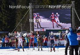 17.01.2016, Planica, Slovenia (SLO): women waiting for their teammates   - FIS world cup cross-country, team sprint, Planica (SLO). www.nordicfocus.com. © Felgenhauer/NordicFocus. Every downloaded picture is fee-liable.