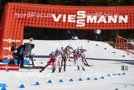 17.01.2016, Planica, Slovenia (SLO): Heidi Weng (NOR), Ida Ingemarsdotter (SWE), Jonna Sundling (SWE), (l-r)  - FIS world cup cross-country, team sprint, Planica (SLO). www.nordicfocus.com. © Felgenhauer/NordicFocus. Every downloaded picture is fee-liable.