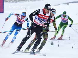 17.01.2016, Planica, Slovenia (SLO): Jovian Hediger (SUI), Sebastian Eisenlauer (GER), (l-r)  - FIS world cup cross-country, team sprint, Planica (SLO). www.nordicfocus.com. © Felgenhauer/NordicFocus. Every downloaded picture is fee-liable.