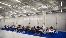 15.01.2016, Planica, Slovenia (SLO): media center in Panica ski stadium   - FIS world cup cross-country, training, Planica (SLO). www.nordicfocus.com. © Felgenhauer/NordicFocus. Every downloaded picture is fee-liable.