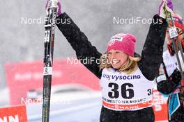 23.01.2016, Nove Mesto, Czech Republic (CZE): Jessica Diggins (USA) - FIS world cup cross-country, 10km women, Nove Mesto (CZE). www.nordicfocus.com. © Rauschendorfer/NordicFocus. Every downloaded picture is fee-liable.