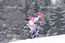23.01.2016, Nove Mesto, Czech Republic (CZE): Sadie Bjornsen (USA) - FIS world cup cross-country, 10km women, Nove Mesto (CZE). www.nordicfocus.com. © Rauschendorfer/NordicFocus. Every downloaded picture is fee-liable.