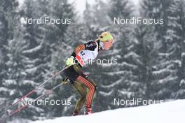 23.01.2016, Nove Mesto, Czech Republic (CZE): Stefanie Boehler (GER) - FIS world cup cross-country, 10km women, Nove Mesto (CZE). www.nordicfocus.com. © Rauschendorfer/NordicFocus. Every downloaded picture is fee-liable.