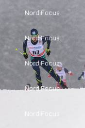 23.01.2016, Nove Mesto, Czech Republic (CZE): Rinat Mukhin (KAZ) - FIS world cup cross-country, 15km men, Nove Mesto (CZE). www.nordicfocus.com. © Rauschendorfer/NordicFocus. Every downloaded picture is fee-liable.