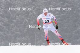 23.01.2016, Nove Mesto, Czech Republic (CZE): Lukas Bauer (CZE) - FIS world cup cross-country, 15km men, Nove Mesto (CZE). www.nordicfocus.com. © Rauschendorfer/NordicFocus. Every downloaded picture is fee-liable.