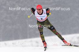 23.01.2016, Nove Mesto, Czech Republic (CZE): Florian Notz (GER) - FIS world cup cross-country, 15km men, Nove Mesto (CZE). www.nordicfocus.com. © Rauschendorfer/NordicFocus. Every downloaded picture is fee-liable.
