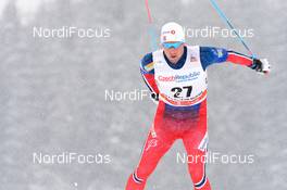 23.01.2016, Nove Mesto, Czech Republic (CZE): Chris Andre Jespersen (NOR) - FIS world cup cross-country, 15km men, Nove Mesto (CZE). www.nordicfocus.com. © Rauschendorfer/NordicFocus. Every downloaded picture is fee-liable.