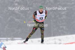 23.01.2016, Nove Mesto, Czech Republic (CZE): Thomas Bing (GER) - FIS world cup cross-country, 15km men, Nove Mesto (CZE). www.nordicfocus.com. © Rauschendorfer/NordicFocus. Every downloaded picture is fee-liable.