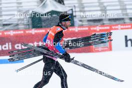 23.01.2016, Nove Mesto, Czech Republic (CZE): Romain Burgat of Salomon  - FIS world cup cross-country, 15km men, Nove Mesto (CZE). www.nordicfocus.com. © Rauschendorfer/NordicFocus. Every downloaded picture is fee-liable.