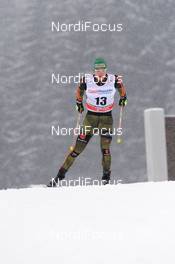 23.01.2016, Nove Mesto, Czech Republic (CZE): Thomas Bing (GER) - FIS world cup cross-country, 15km men, Nove Mesto (CZE). www.nordicfocus.com. © Rauschendorfer/NordicFocus. Every downloaded picture is fee-liable.