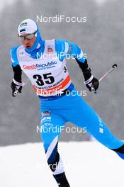 23.01.2016, Nove Mesto, Czech Republic (CZE): Raido Rankel (EST) - FIS world cup cross-country, 15km men, Nove Mesto (CZE). www.nordicfocus.com. © Rauschendorfer/NordicFocus. Every downloaded picture is fee-liable.