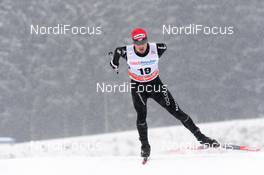 23.01.2016, Nove Mesto, Czech Republic (CZE): Jonas Baumann (SUI) - FIS world cup cross-country, 15km men, Nove Mesto (CZE). www.nordicfocus.com. © Rauschendorfer/NordicFocus. Every downloaded picture is fee-liable.