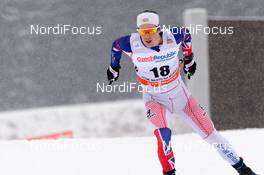 23.01.2016, Nove Mesto, Czech Republic (CZE): Andrew Musgrave (GBR) - FIS world cup cross-country, 15km men, Nove Mesto (CZE). www.nordicfocus.com. © Rauschendorfer/NordicFocus. Every downloaded picture is fee-liable.