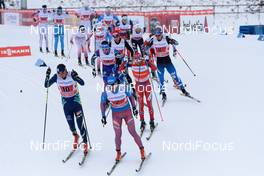 24.01.2016, Nove Mesto, Czech Republic (CZE): leaders group - FIS world cup cross-country, 4x10km men, Nove Mesto (CZE). www.nordicfocus.com. © Rauschendorfer/NordicFocus. Every downloaded picture is fee-liable.