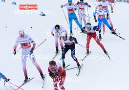 24.01.2016, Nove Mesto, Czech Republic (CZE): leaders group - FIS world cup cross-country, 4x10km men, Nove Mesto (CZE). www.nordicfocus.com. © Rauschendorfer/NordicFocus. Every downloaded picture is fee-liable.