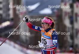 03.02.2016, Drammen, Norway (NOR): Maiken Caspersen Falla (NOR) - FIS world cup cross-country, individual sprint, Drammen (NOR). www.nordicfocus.com. © Felgenhauer/NordicFocus. Every downloaded picture is fee-liable.