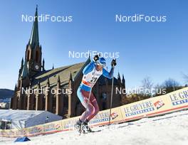 03.02.2016, Drammen, Norway (NOR): Anton Gafarov (RUS) - FIS world cup cross-country, individual sprint, Drammen (NOR). www.nordicfocus.com. © Felgenhauer/NordicFocus. Every downloaded picture is fee-liable.