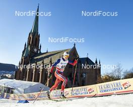 03.02.2016, Drammen, Norway (NOR): Johannes Hoesflot Klaebo (NOR) - FIS world cup cross-country, individual sprint, Drammen (NOR). www.nordicfocus.com. © Felgenhauer/NordicFocus. Every downloaded picture is fee-liable.