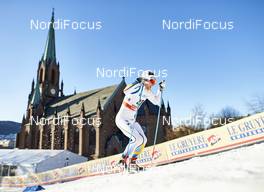 03.02.2016, Drammen, Norway (NOR): Carl Quicklund (SWE) - FIS world cup cross-country, individual sprint, Drammen (NOR). www.nordicfocus.com. © Felgenhauer/NordicFocus. Every downloaded picture is fee-liable.