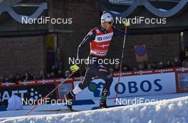 03.02.2016, Drammen, Norway (NOR): Federico Pellegrino (ITA) - FIS world cup cross-country, individual sprint, Drammen (NOR). www.nordicfocus.com. © Felgenhauer/NordicFocus. Every downloaded picture is fee-liable.