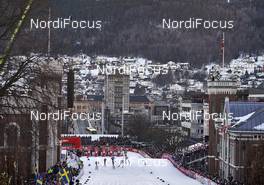 03.02.2016, Drammen, Norway (NOR): start of a men's semi-final   - FIS world cup cross-country, individual sprint, Drammen (NOR). www.nordicfocus.com. © Felgenhauer/NordicFocus. Every downloaded picture is fee-liable.