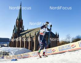 03.02.2016, Drammen, Norway (NOR): Simone Urbani (ITA) - FIS world cup cross-country, individual sprint, Drammen (NOR). www.nordicfocus.com. © Felgenhauer/NordicFocus. Every downloaded picture is fee-liable.
