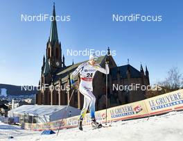 03.02.2016, Drammen, Norway (NOR): Johan Edin (SWE) - FIS world cup cross-country, individual sprint, Drammen (NOR). www.nordicfocus.com. © Felgenhauer/NordicFocus. Every downloaded picture is fee-liable.