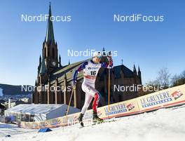 03.02.2016, Drammen, Norway (NOR): Andrew Young (GBR) - FIS world cup cross-country, individual sprint, Drammen (NOR). www.nordicfocus.com. © Felgenhauer/NordicFocus. Every downloaded picture is fee-liable.
