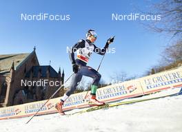 03.02.2016, Drammen, Norway (NOR): Maicol Rastelli (ITA) - FIS world cup cross-country, individual sprint, Drammen (NOR). www.nordicfocus.com. © Felgenhauer/NordicFocus. Every downloaded picture is fee-liable.