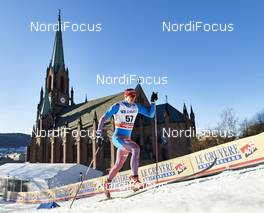 03.02.2016, Drammen, Norway (NOR): Nikita Stupak (RUS) - FIS world cup cross-country, individual sprint, Drammen (NOR). www.nordicfocus.com. © Felgenhauer/NordicFocus. Every downloaded picture is fee-liable.