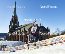 03.02.2016, Drammen, Norway (NOR): Sergio Rigoni (ITA) - FIS world cup cross-country, individual sprint, Drammen (NOR). www.nordicfocus.com. © Felgenhauer/NordicFocus. Every downloaded picture is fee-liable.