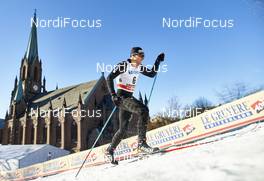 03.02.2016, Drammen, Norway (NOR): Jovian Hediger (SUI) - FIS world cup cross-country, individual sprint, Drammen (NOR). www.nordicfocus.com. © Felgenhauer/NordicFocus. Every downloaded picture is fee-liable.