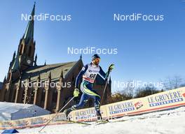 03.02.2016, Drammen, Norway (NOR): Alexandr Malyshev (KAZ) - FIS world cup cross-country, individual sprint, Drammen (NOR). www.nordicfocus.com. © Felgenhauer/NordicFocus. Every downloaded picture is fee-liable.
