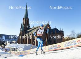 03.02.2016, Drammen, Norway (NOR): Martti Jylhae (FIN) - FIS world cup cross-country, individual sprint, Drammen (NOR). www.nordicfocus.com. © Felgenhauer/NordicFocus. Every downloaded picture is fee-liable.